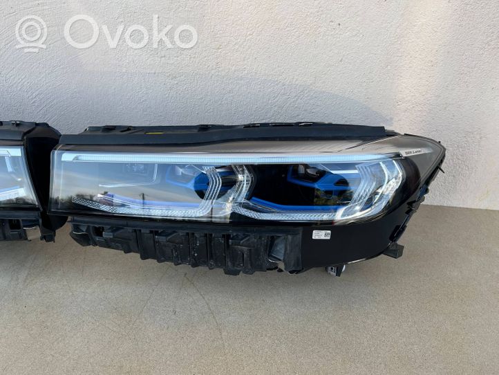 BMW 7 G11 G12 Ramię wycieraczki lampy przedniej / Komplet 7946776