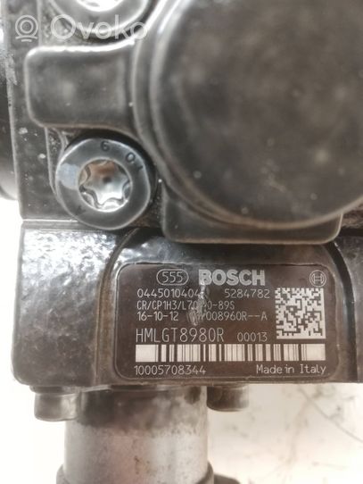 Nissan Qashqai Polttoaineen ruiskutuksen suurpainepumppu 0445010404