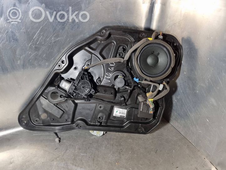 Volvo V60 Elektryczny podnośnik szyby drzwi tylnych 20160125