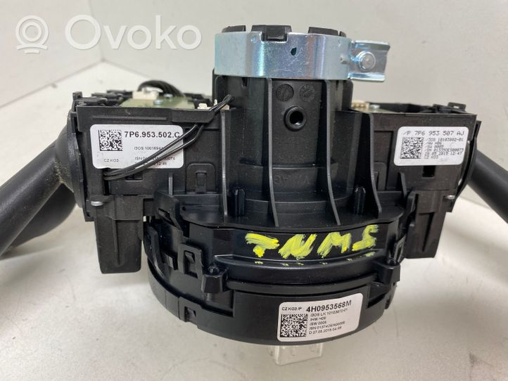 Volkswagen Touareg II Leva/interruttore dell’indicatore di direzione e tergicristallo 7P6953502C