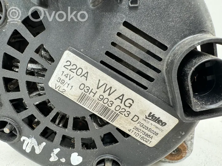 Volkswagen Touareg II Generator/alternator 03H903023D