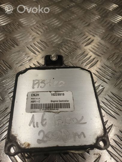 Opel Astra G Sterownik / Moduł ECU 16228919