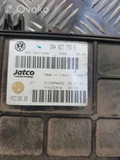 Volkswagen Bora Centralina/modulo scatola del cambio 09A927750B