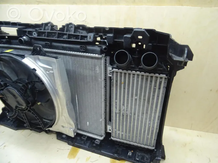 Opel Corsa F Support de radiateur sur cadre face avant 9823718480