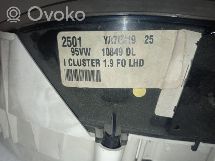 Ford Galaxy Tachimetro (quadro strumenti) VLDF1015788