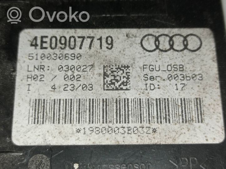 Audi A8 S8 D3 4E Sterownik / Moduł alarmu 4E0907719