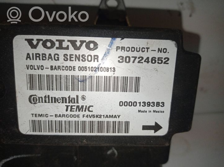 Volvo V50 Centralina/modulo airbag 30724652