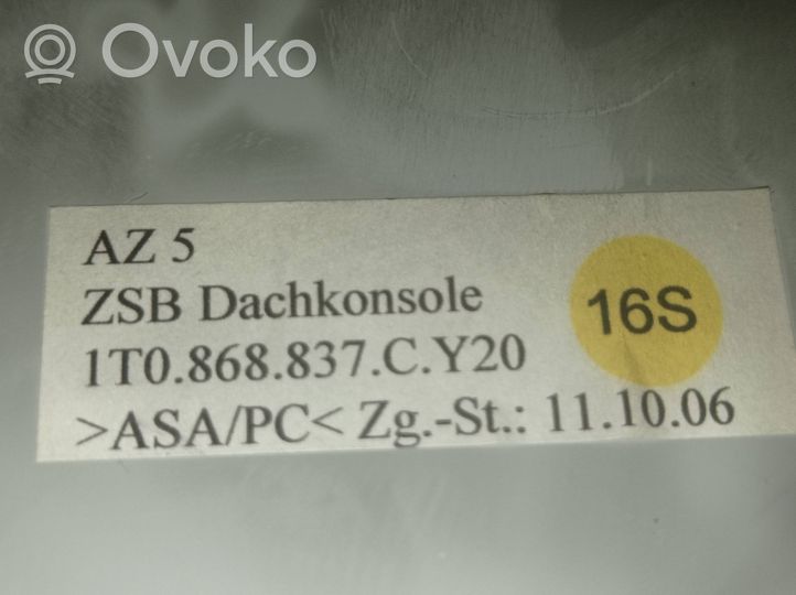 Volkswagen Touran I Daiktadežė lubų 1T0868837C