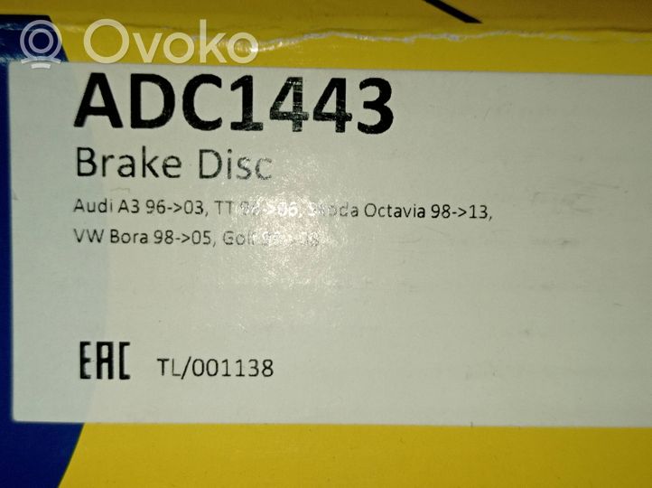 Skoda Octavia Mk1 (1U) Disque de frein arrière ADC1443