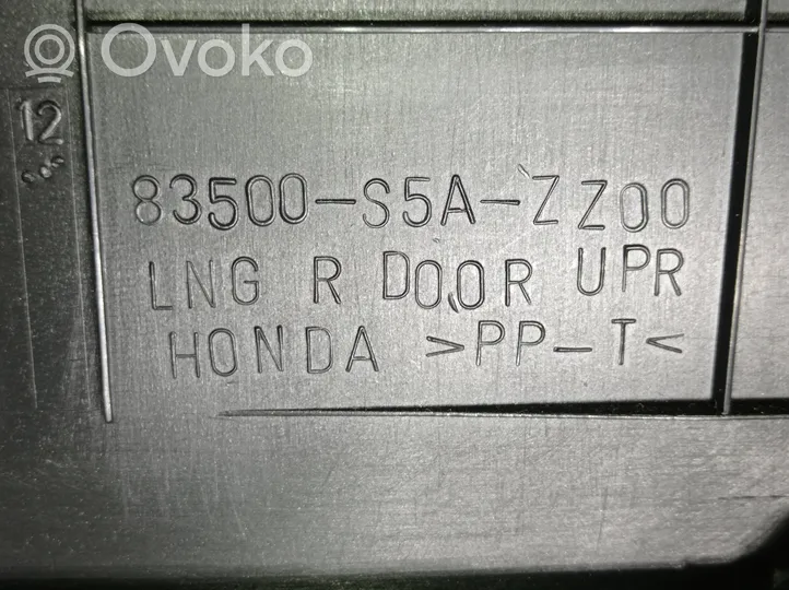 Honda Civic Front door card panel trim 83500S5AZZ00