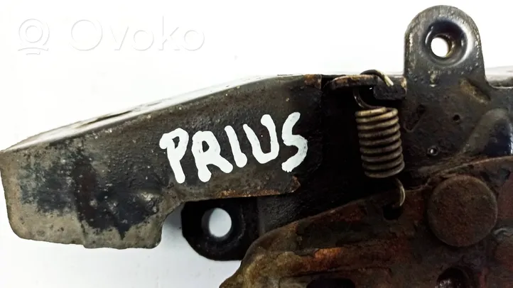 Toyota Prius (XW20) Zamek pokrywy przedniej / maski silnika 