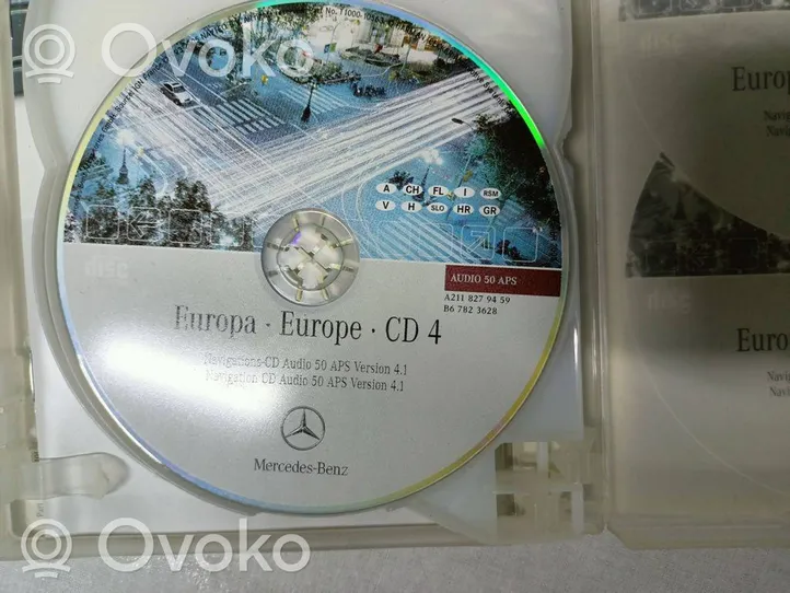 Mercedes-Benz E W211 Navigacijos žemėlapiai CD/DVD A2118279459