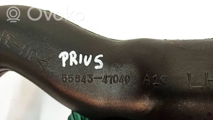 Toyota Prius (XW20) Część rury dolotu powietrza 5584347040