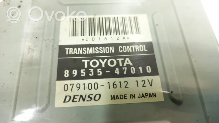 Toyota Prius (XW20) Vaihdelaatikon ohjainlaite/moduuli 8953547010