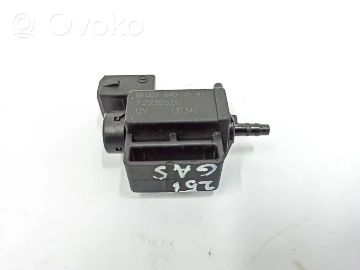 Mercedes-Benz R W251 Turboahtimen magneettiventtiili 0025401897