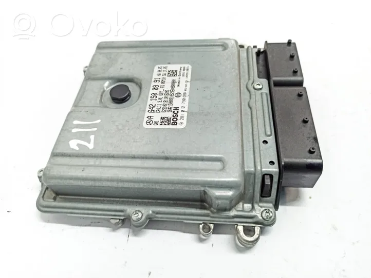 Mercedes-Benz E W211 Kit centralina motore ECU e serratura A6421500891