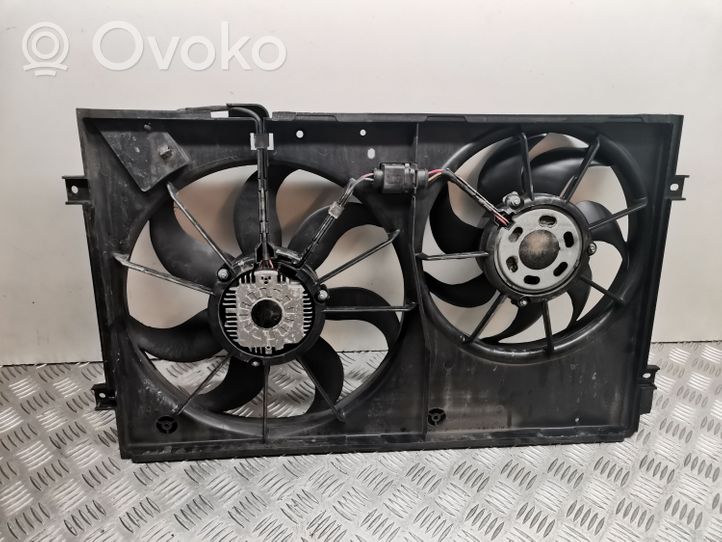 Seat Altea Radiator cooling fan shroud 1K0121207T