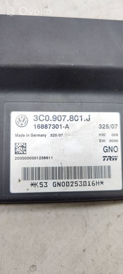 Volkswagen PASSAT B6 Modulo di controllo del freno a mano 3C0907801J