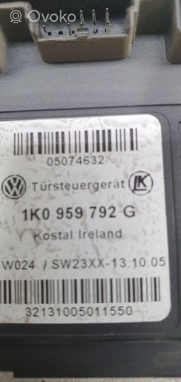 Volkswagen PASSAT B6 Moteur de lève-vitre de porte avant 1K0959792G