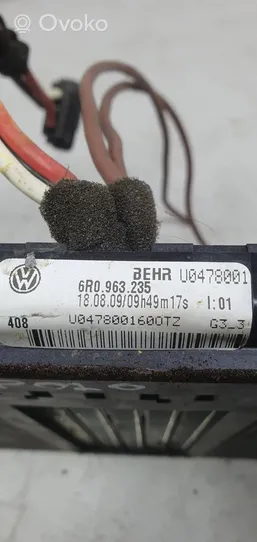 Volkswagen Polo V 6R Elektrinis salono pečiuko radiatorius 6R0963235