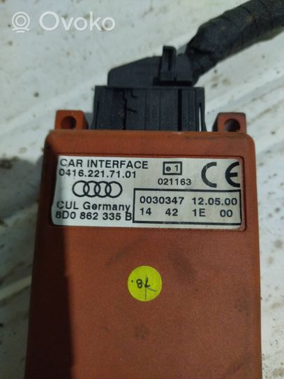 Audi A4 S4 B5 8D Sterownik / Moduł sterujący telefonem 8D0862335B