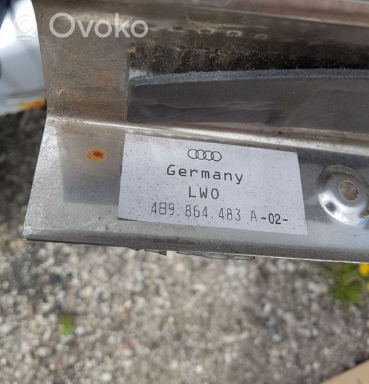 Audi A6 S6 C6 4F Bagažinės slenksčio apdaila 4B9864483A