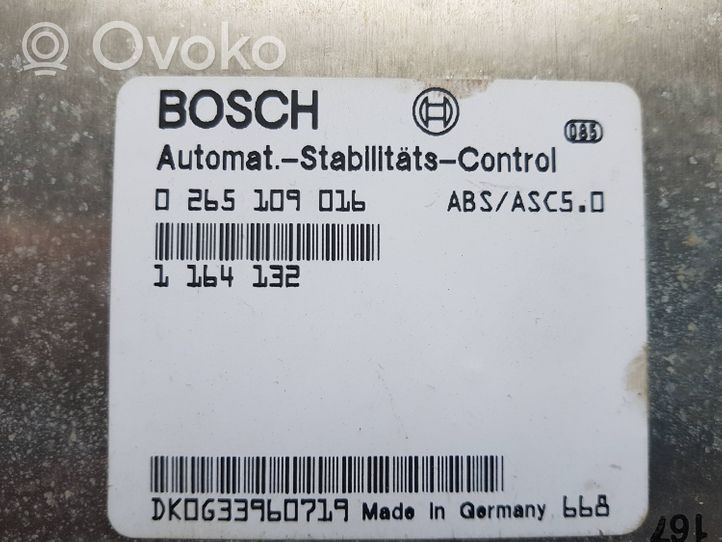 BMW 5 E39 ABS-ohjainlaite/moduuli 0265109016