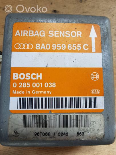 Audi A4 S4 B6 8E 8H Airbagsteuergerät 8A0959655C