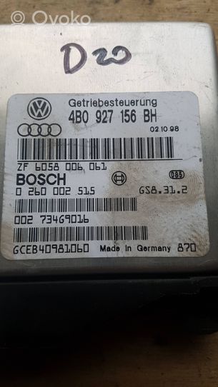 Audi A8 S8 D2 4D Module de contrôle de boîte de vitesses ECU 4B0927156BH