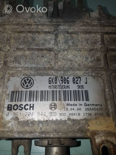 Volkswagen Golf II Sterownik / Moduł ECU 6K0906027J