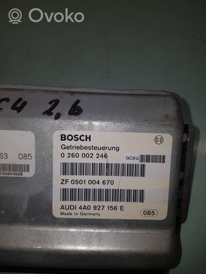 Audi 100 S4 C4 Module de contrôle de boîte de vitesses ECU 4A0927136E