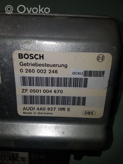 Audi 100 S4 C4 Vaihdelaatikon ohjainlaite/moduuli 4A0927156E