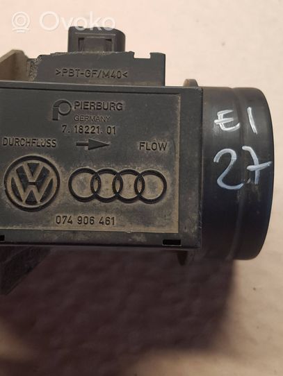 Audi 80 90 S2 B4 Przepływomierz masowy powietrza MAF 074906461