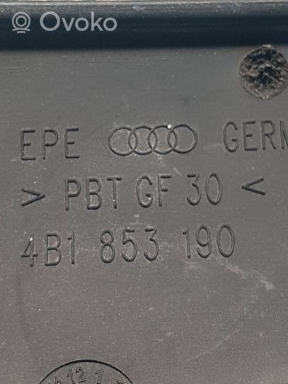 Audi A6 Allroad C5 Kojelaudan hansikaslokeron lista 4B1853190