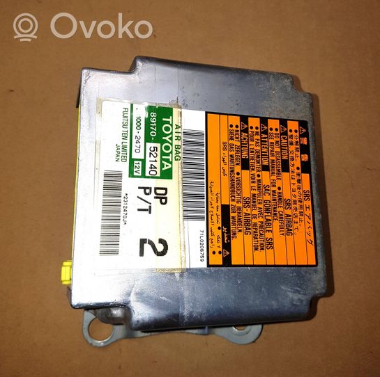 Toyota Yaris Module de contrôle airbag 8917052140