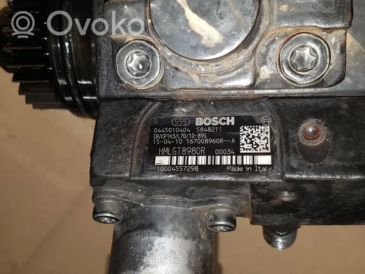 Nissan X-Trail T32 Bomba de alta presión de inyección de combustible 0445010404