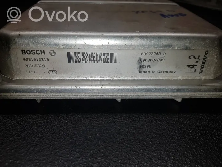 Volvo XC70 Moottorin ohjainlaite/moduuli 0281010319