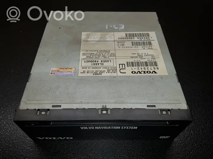 Volvo XC70 Unità di navigazione lettore CD/DVD 86739421