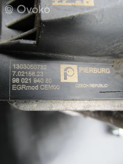 Peugeot 208 Soupape vanne EGR 50563903