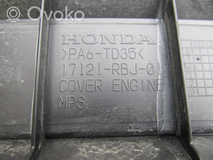 Honda Insight Крышка двигателя (отделка) 17121RBJ01