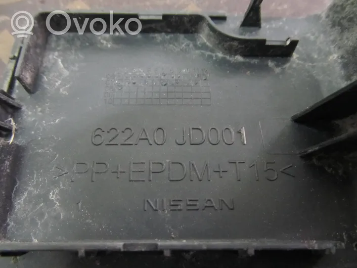 Nissan Qashqai Priekinis tempimo kilpos dangtelis 622A0JD001