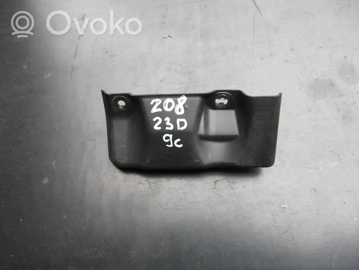 Peugeot 208 Plaque avant support serrure de capot 9802604980