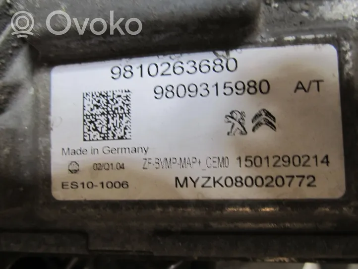 Peugeot 208 Automatic gearbox 9674098980