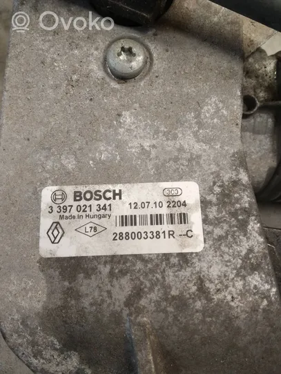 Renault Zoe Mechanizm wycieraczek szyby przedniej / czołowej 288003381R