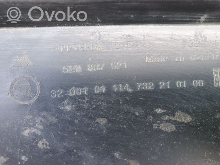 Skoda Octavia Mk3 (5E) Takapuskurin alaosan lista 5E9807521
