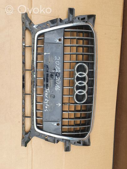 Audi Q5 SQ5 Maskownica / Grill / Atrapa górna chłodnicy 8R853651AB