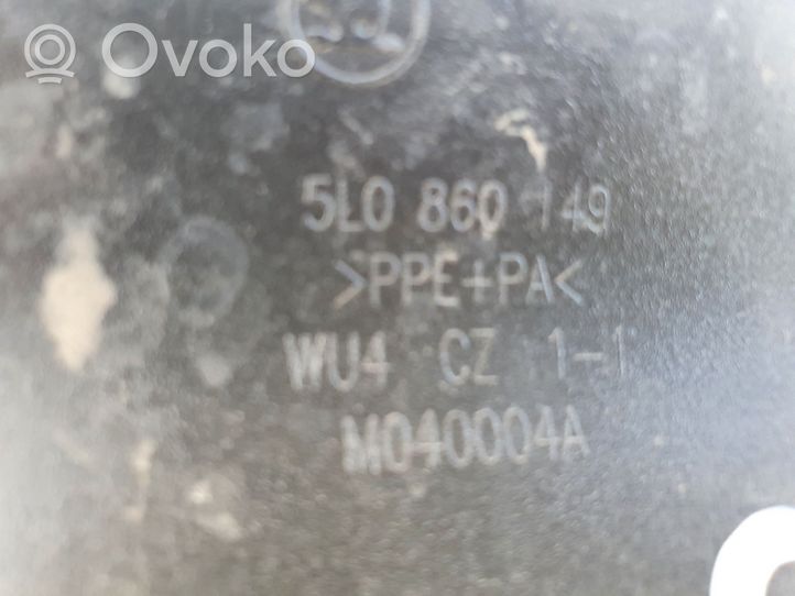 Skoda Yeti (5L) Osłona relingu dachowego 5L0860149
