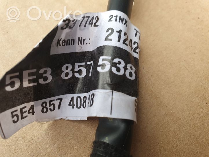Skoda Octavia Mk4 Elektryczne lusterko boczne drzwi przednich 5E3857538A