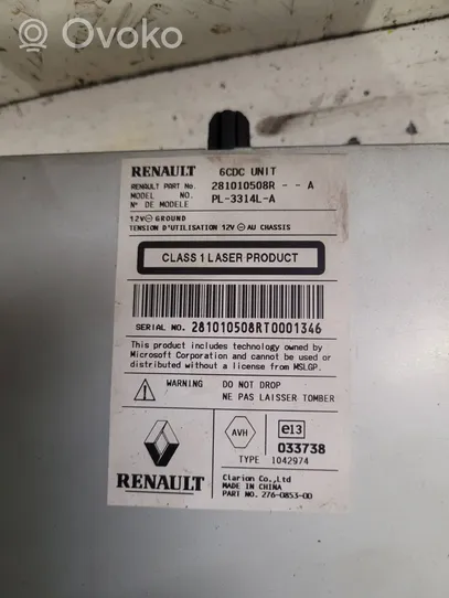 Renault Latitude (L70) Radija/ CD/DVD grotuvas/ navigacija 281010508R