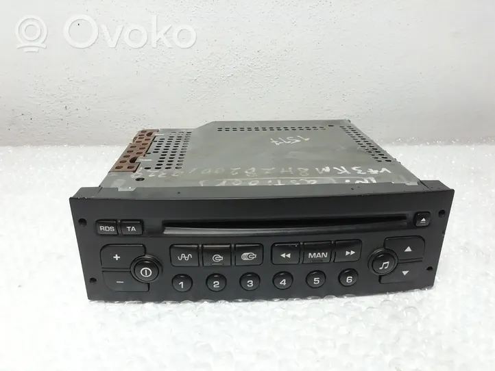 Peugeot 1007 Panel / Radioodtwarzacz CD/DVD/GPS 96545978XT01